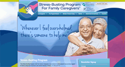 Desktop Screenshot of caregiverstressbusters.org